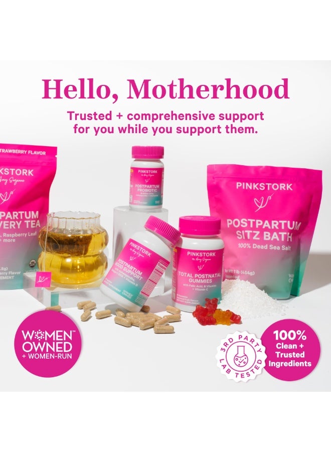 Pink Stork Postpartum Sitz Bath, 100% Dead Sea Salt, Unscented, Net Wt 1 lb (454g) - Image 5