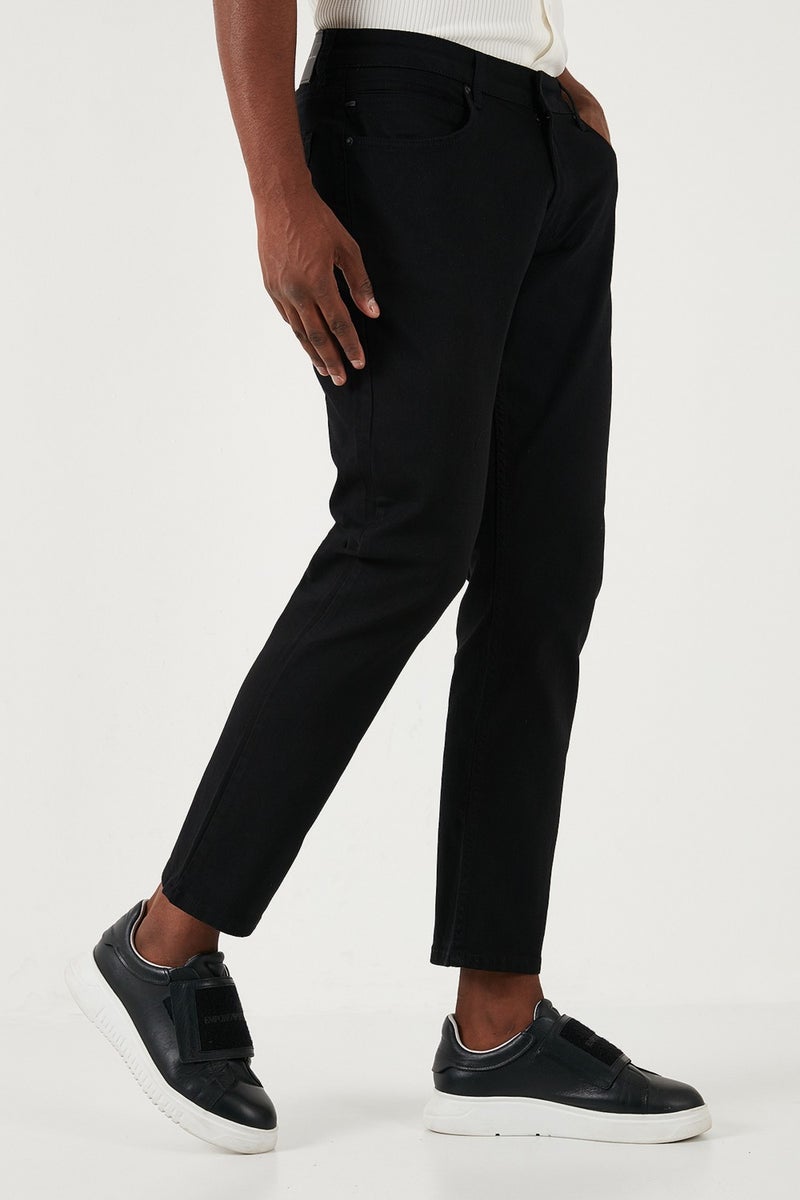 Buratti Stretch Cotton Regular Fit Normal Waist Straight Leg Jeans Men's Jeans 2210S01PARMA  - Image 5