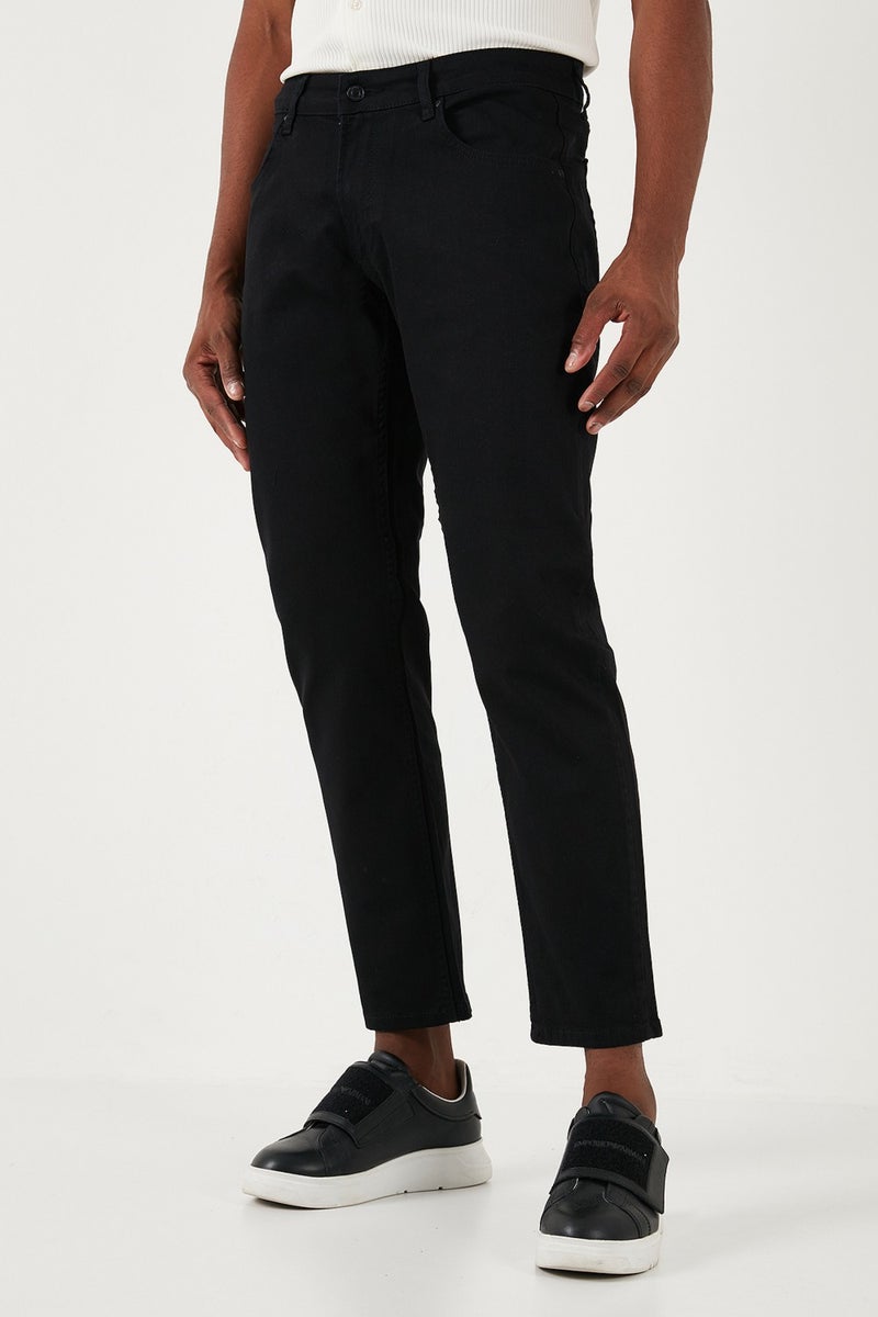 Buratti Stretch Cotton Regular Fit Normal Waist Straight Leg Jeans Men's Jeans 2210S01PARMA  - Image 3