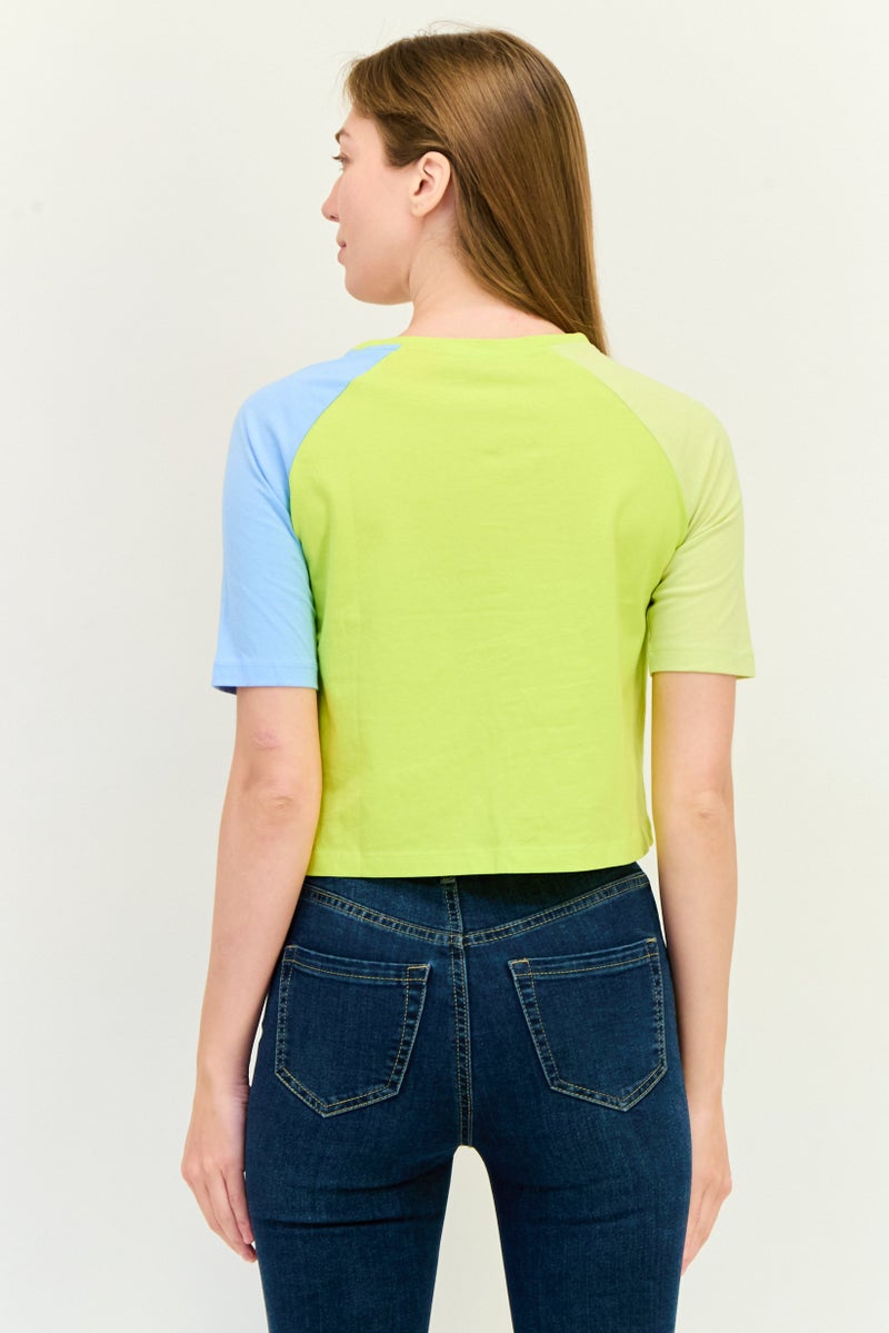 ONLY Only x Coca Cola Women Crew Neck Short Sleeves Graphic Print Top, Multicolor  - Image 3