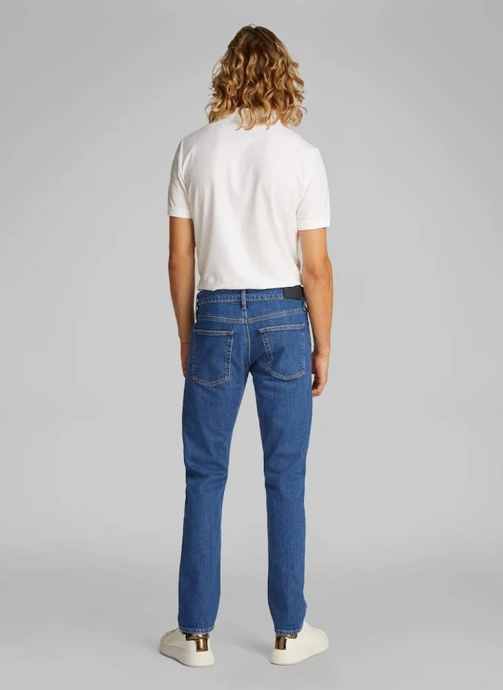 CALVIN KLEIN Mid Wash Slim Fit Jeans