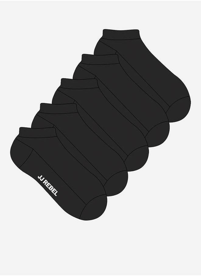 JJ Rebel by Jack & Jones Pack of 5 - Logo Detail Socks 