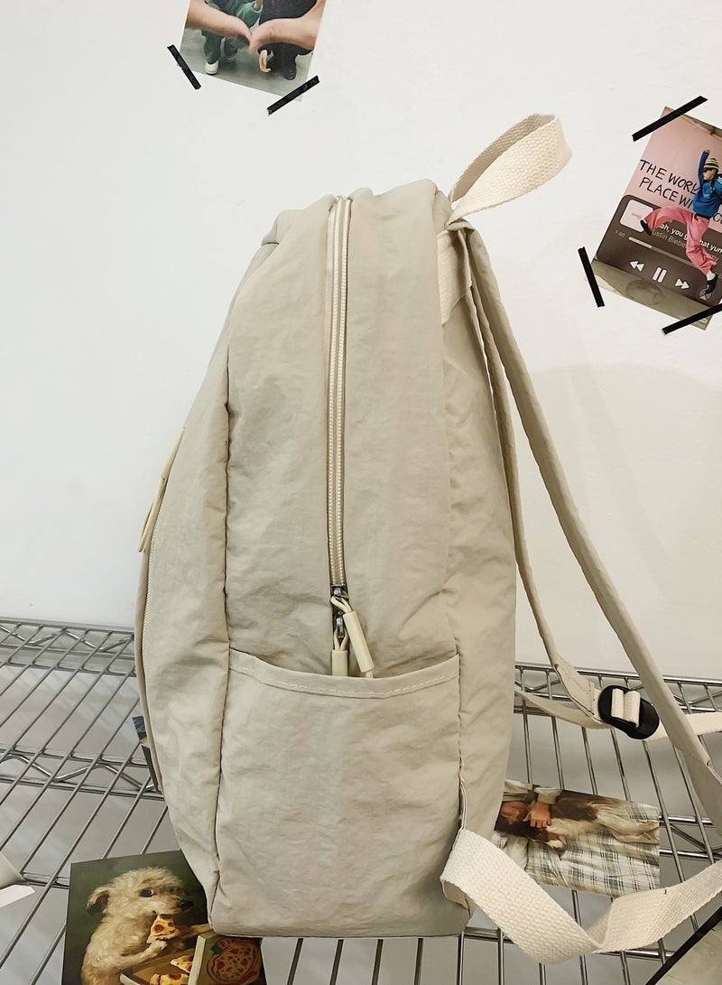 lebonaer Backback Bag for Women, Lightweight Puffy Backpack Bag with Compartments, Quilted Backpack Bag - Image 3