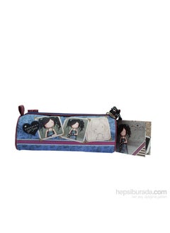 Santoro Gorjuss Large Cylinder Pencil Case-Lost Fo 326gj04  - Image 1