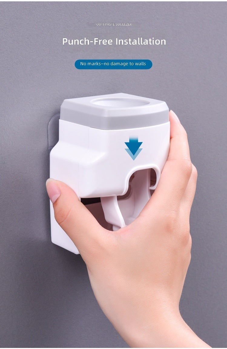 Best-Selling Nordic Blue Toothpaste Squeezer - Practical Home & Bathroom  Accessory - Image 3