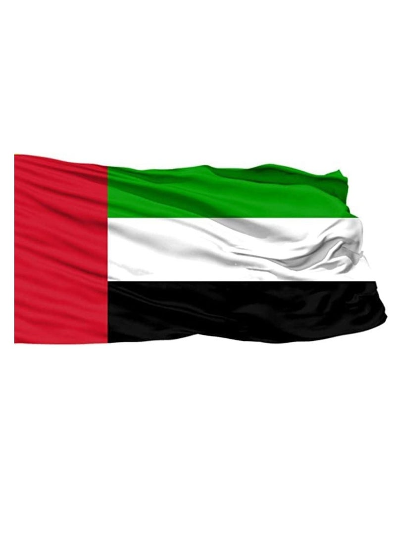 Yuwell - UAE Flag United Arab Emirates Flag National Day Durable Long Lasting For Outdoor And Indoor Use For Building And Car Decoration 1.5X3 Meter - Image 1