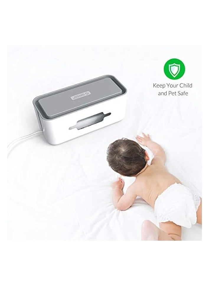 Orico SKEIDO Power Socket Storage Box Case Charger Cable Organizer Management with Bracket Child Protection - Image 3