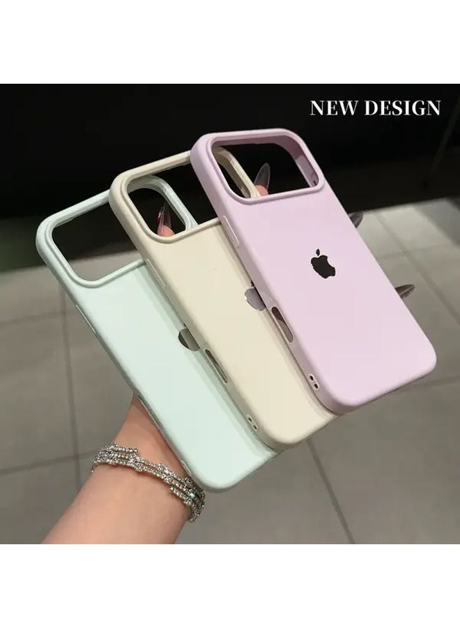 Light Blue Magnetic Soft Phone Case For iPhone 13 Pro Max Anti Drop Anti Slip Protective Cover - Image 3