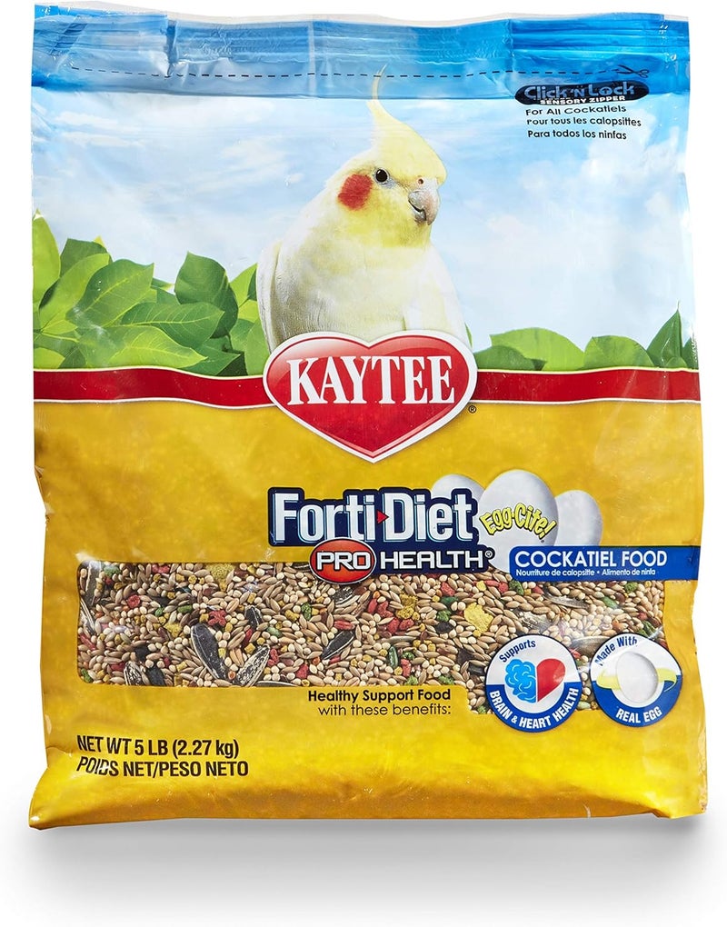 Kaytee Forti Diet Egg-cite Bird Cockatoo, 2.3 kg Bag - Image 1