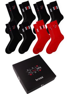 Valentine's Day Boxed 4 Women + 4 Men Socks Set - pzsku/ZD7BED39EFB7A719A7FDEZ/45/_/1730550614/2acec9a8-1c38-4417-8d1f-e9e99efbbb4a