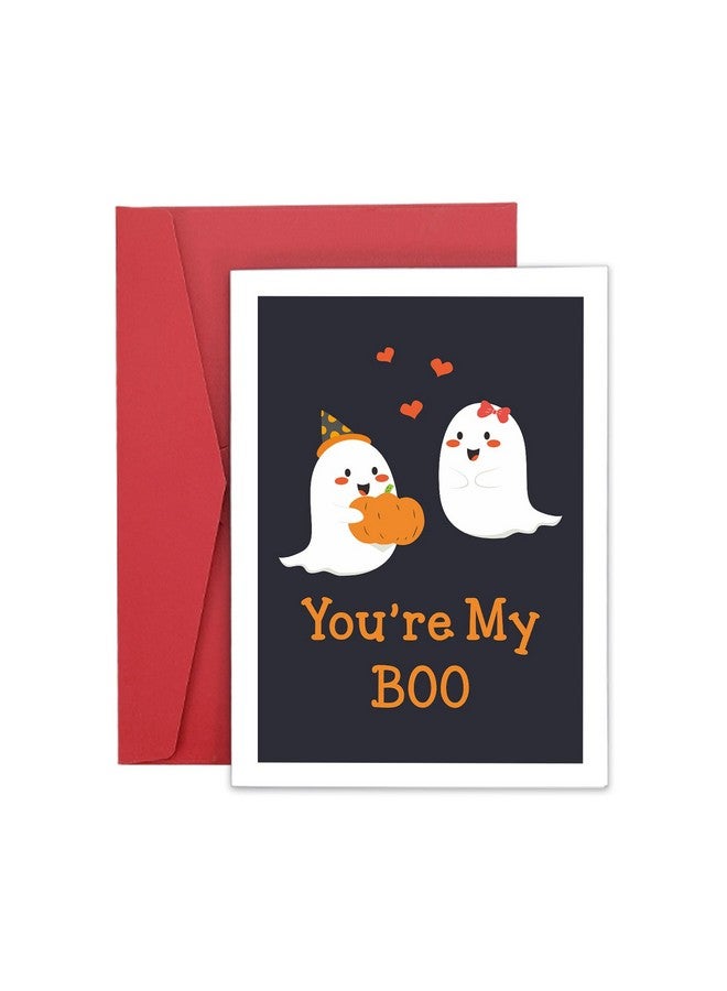 Vanlovemac Boo Basket Stuffers For Him Her Halloween Card Gifts For Boyfriend Girlfriend Cute Halloween Basket Stuffers For Men Women Spooky Gifts For Couple Anniversary Valentines Card For Husband Wife Best Friends - Image 1