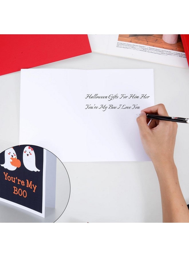 Vanlovemac Boo Basket Stuffers For Him Her Halloween Card Gifts For Boyfriend Girlfriend Cute Halloween Basket Stuffers For Men Women Spooky Gifts For Couple Anniversary Valentines Card For Husband Wife Best Friends - Image 5