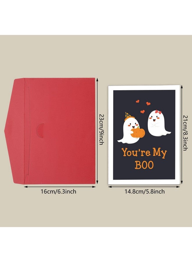 Vanlovemac Boo Basket Stuffers For Him Her Halloween Card Gifts For Boyfriend Girlfriend Cute Halloween Basket Stuffers For Men Women Spooky Gifts For Couple Anniversary Valentines Card For Husband Wife Best Friends - Image 2