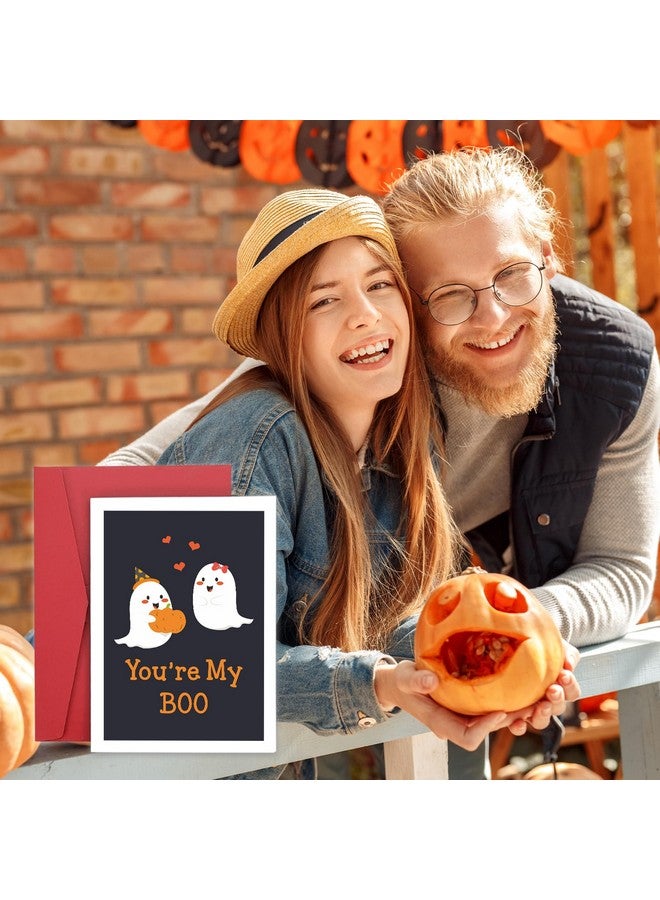 Vanlovemac Boo Basket Stuffers For Him Her Halloween Card Gifts For Boyfriend Girlfriend Cute Halloween Basket Stuffers For Men Women Spooky Gifts For Couple Anniversary Valentines Card For Husband Wife Best Friends - Image 3