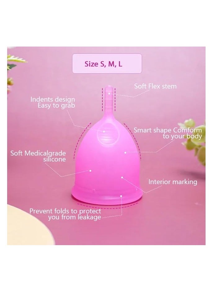 Feminy - Feminy Menstrual Cup With Silicone Sterilizer Cup Or Cup Holder - Image 1