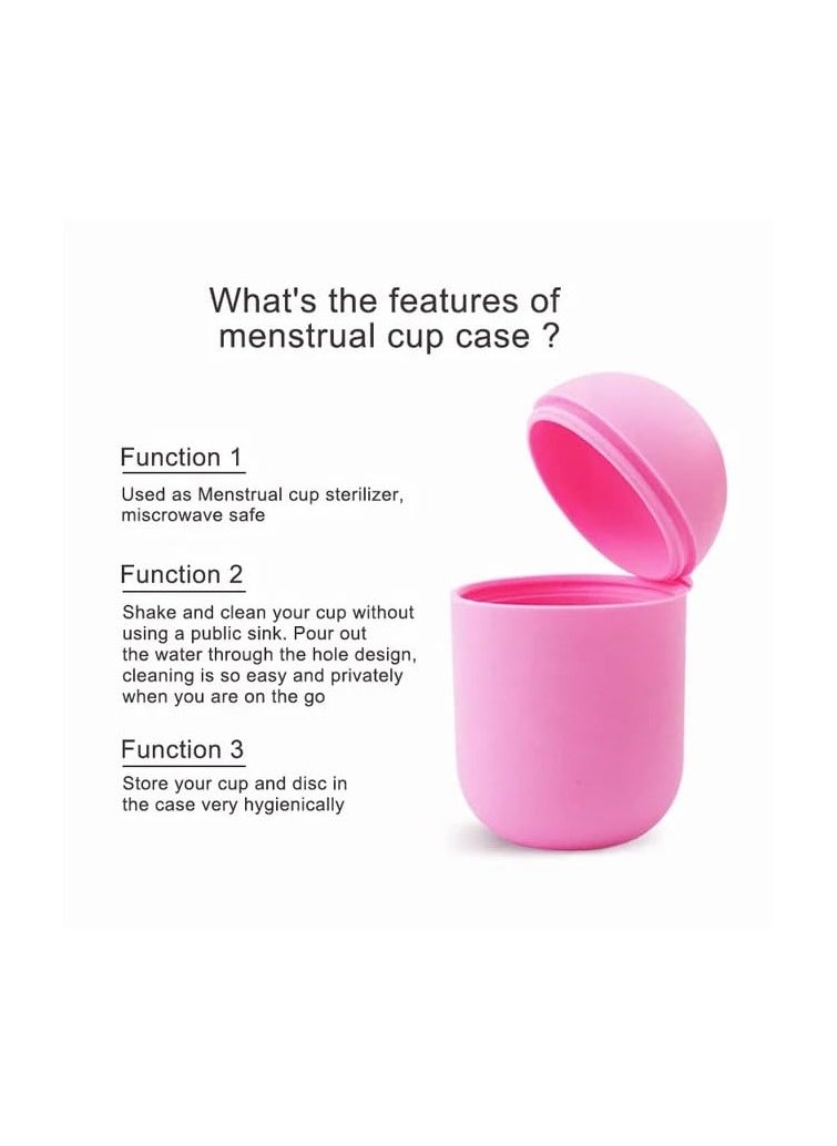Feminy - Feminy Menstrual Cup With Silicone Sterilizer Cup Or Cup Holder - Image 1