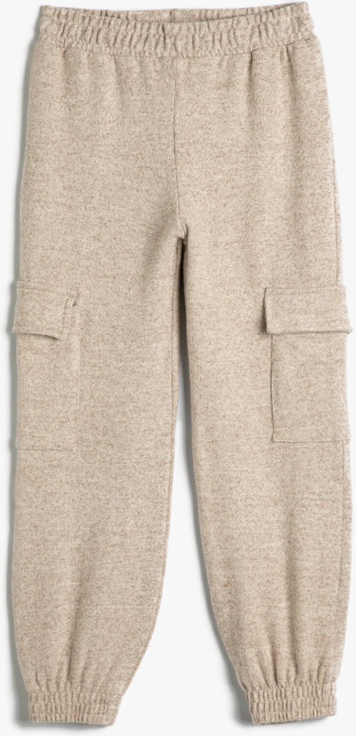 KOTON Basic Jogger Sweatpants with Pocket Detail and Elastic Waist