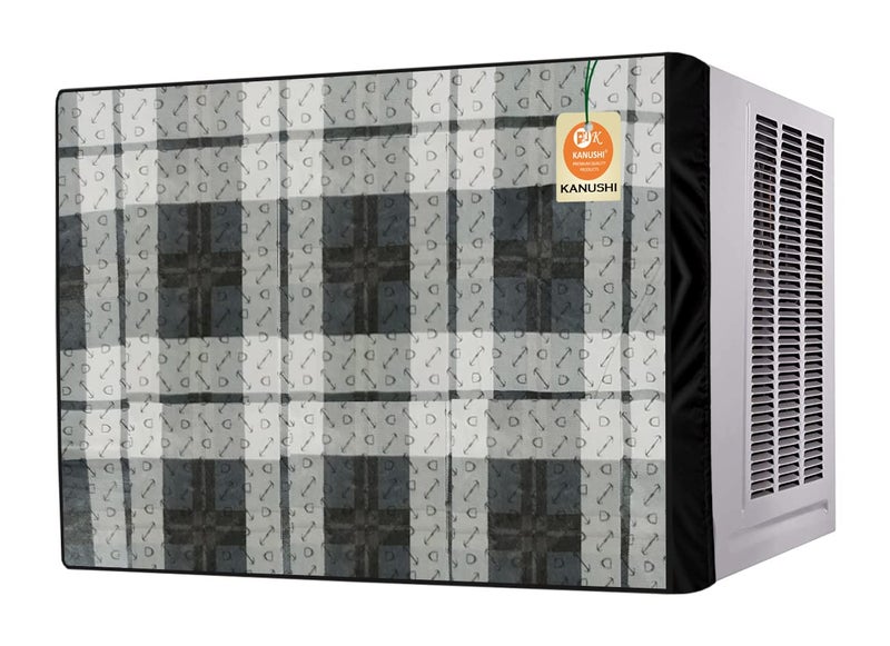 KANUSHI Plastic Industries 100% Waterproof And Dustproof Window Front Ac Cover 1.5 To 2.0 Ton Capacity (Ac-Win-Front-W.F-Nw-New-01) - Image 1