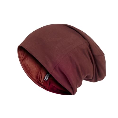 Sleek Evolve Satin Soc Maroon Large (Satin-Lined Style Cap) - Image 1