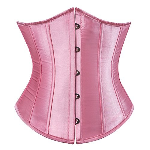 Kranchungel Corset Tops for Women: Pirate Corset Halloween Costumes Woman 2025 Photo Shoots Aged 25-35 Large Pink - Image 2