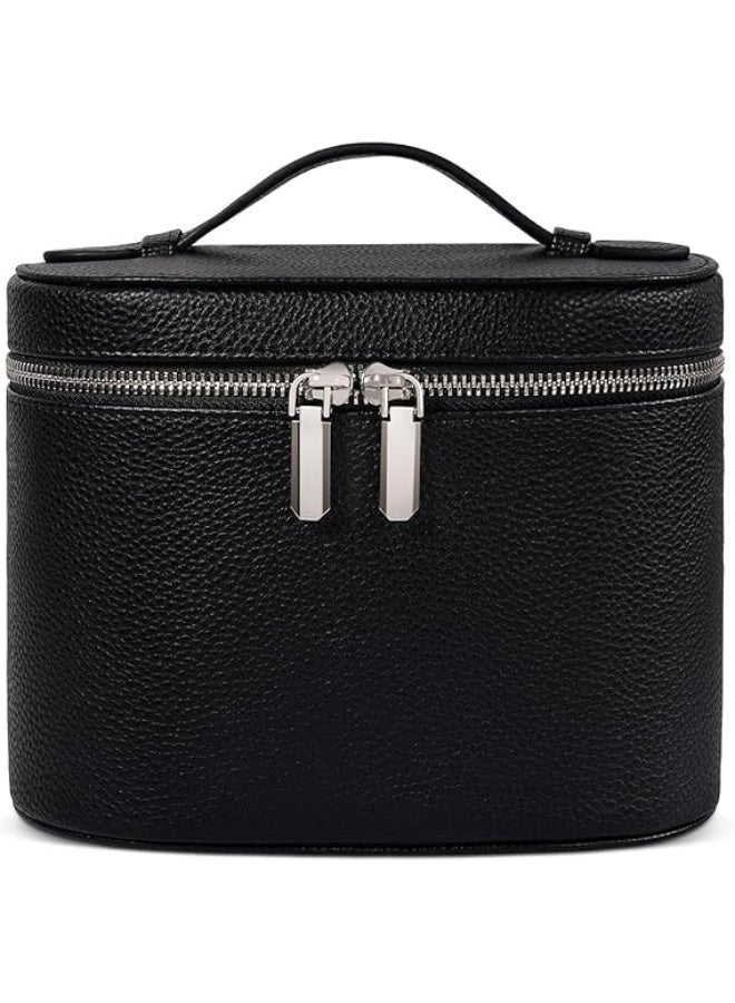 Makeup Bag Travel Makeup Bag with Compartments and Handle Portable Toiletry Bag for Women - Image 1
