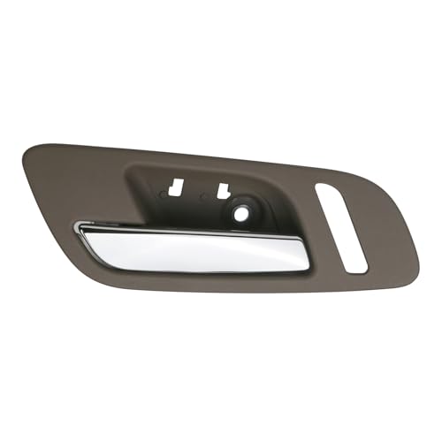 APPERFiT Interior Door Handle w/Hole for Heated Seats for Front Door Left Driver Side Cashmere Compatible with 2008-2014 Chevy Chevrolet Avalanche Suburban Tahoe GMC Yukon - Image 1