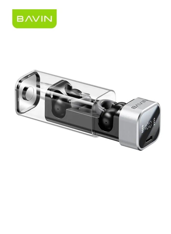 Bavin BA68 TWS Bluetooth 5.3V Earcuffs Bone Conduction Headset Bluetooth Earbuds - Image 1