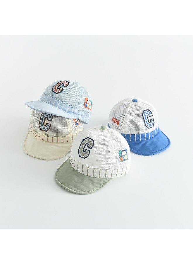 Bumblebee Children's Hat Unisex Baseball Cap Sunshade Mesh Cap Student Sports Breathable Snapback For 0-3 Years Old - Image 3