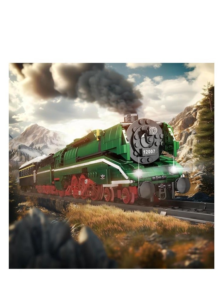 مولد كينج 12007 Technology Remote City BR18 201 نموذج بناء قطار سريع ألماني، قطار مدينة مع جهاز تحكم عن بعد وقضبان للأولاد/الفتيات المراهقين - Image 3