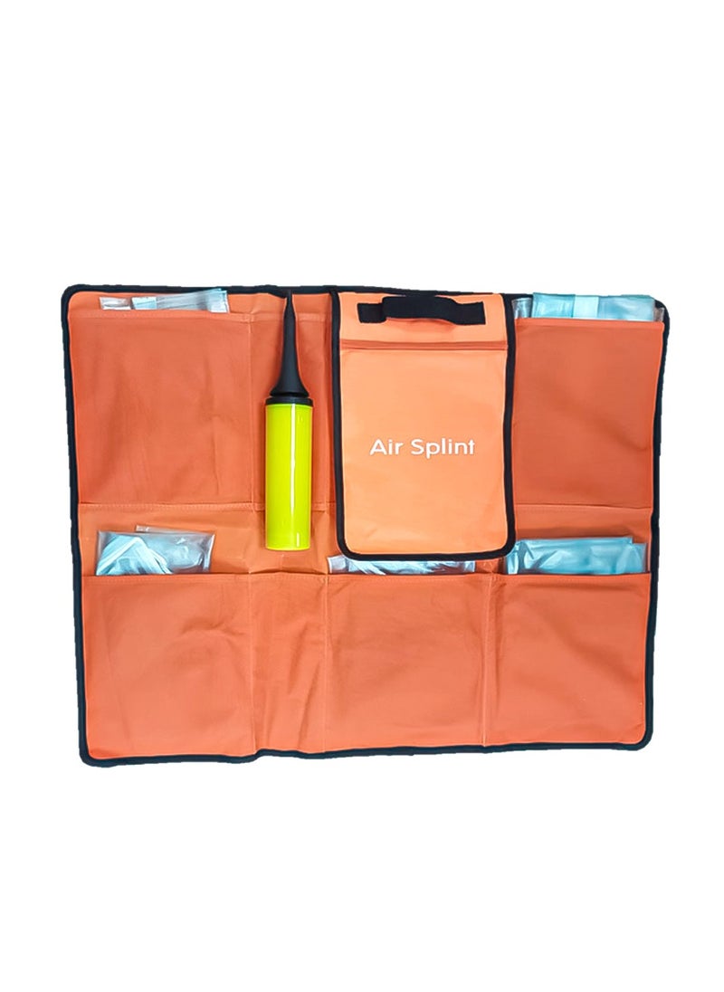 ABRONN - Inflatable Air Splint Set - Essential First Aid Immobilization for Upper & Lower Limbs, Easy Assembly, Lightweight & Durable, X-Ray Translucent, Portable Medical Device for Emergency Responders & Medical Professionals - Image 1