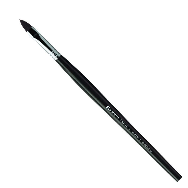 Escoda Primera Teijin Synthetic Hair Brush - Series 4160 - Filbert - Long Handle - Size: 28 - Image 1
