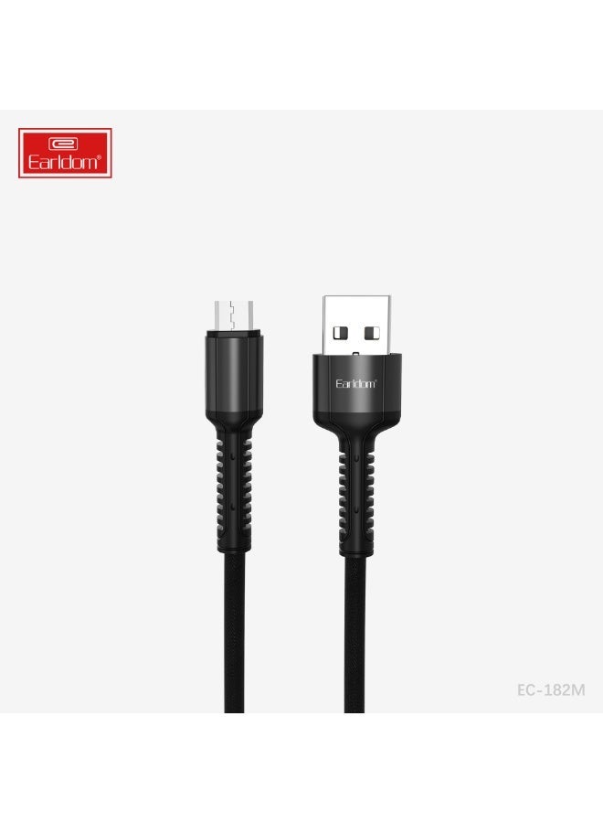Earldom Fast Charging Cable EC-182 – Micro-USB   1 m  3 A Output - Image 1