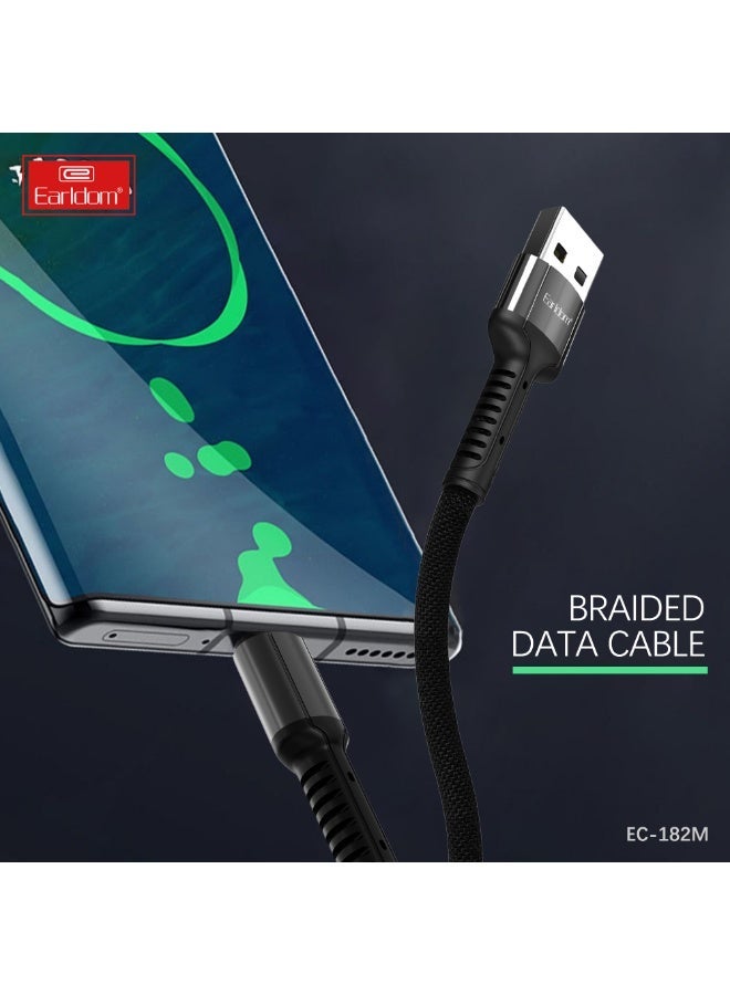 Earldom Fast Charging Cable EC-182 – Micro-USB   1 m  3 A Output - Image 3