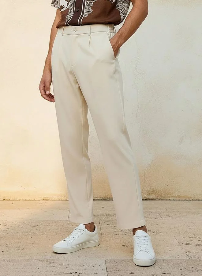 ايكونيك Iconic Men Regular Fit Trousers