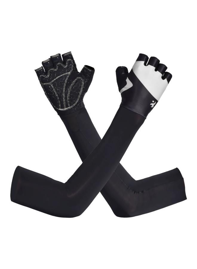 NIBEMINENT Full Sleeves Sun Protection Gloves - XL 
