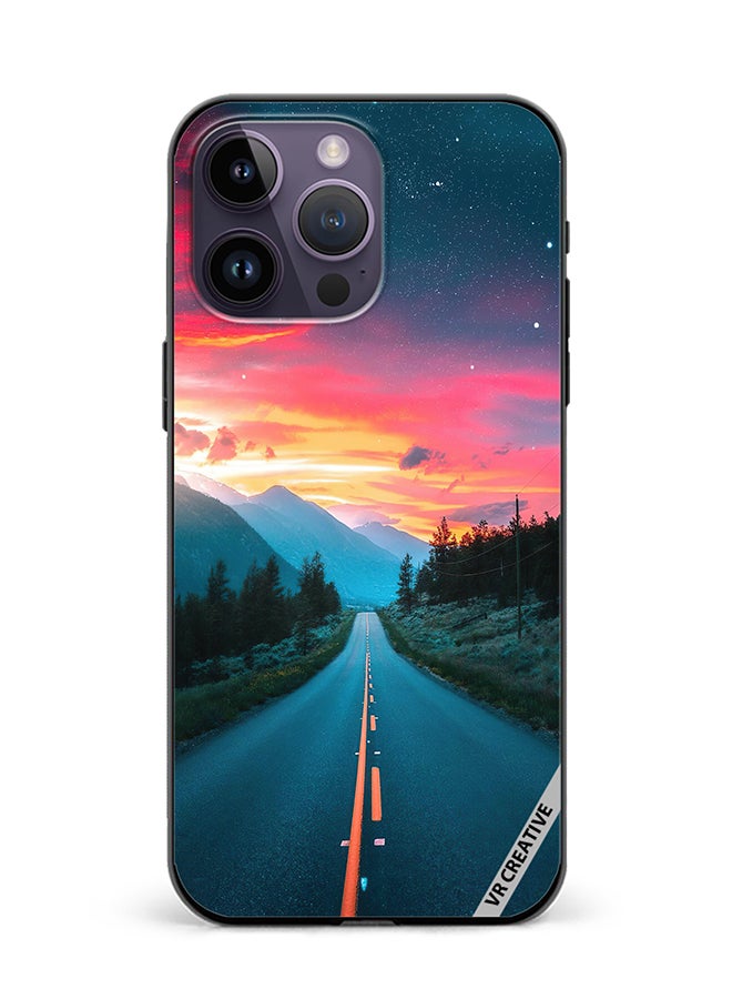 VR CREATIVE Protective Case Cover For Apple iPhone 15 Pro Nature Design Multicolour - Image 1