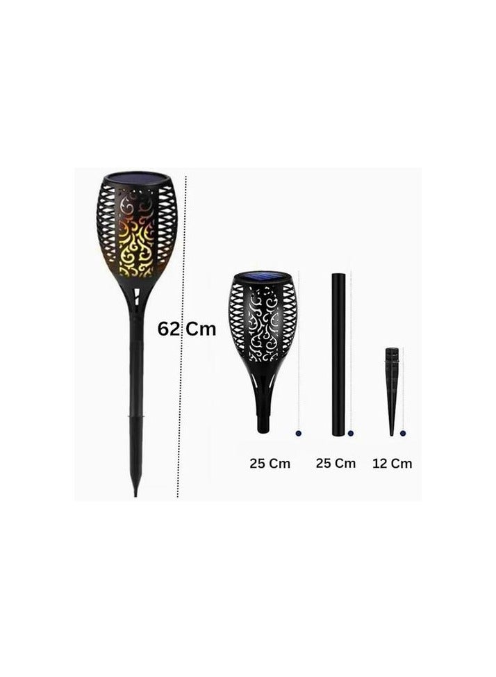 ماركة غير محددة مصابيح حديقة على شكل لهب لتزيين المناظر الطبيعية والممرات(34 LED)  - Image 2