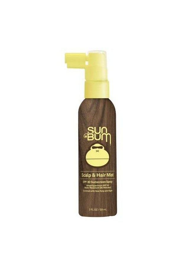 Sun Bum - Original Spf 30 Sunscreen Scalp And Hair Mist I Vegan And Hawaii 104 Reef Act Compliant (Octinoxate Oxybenzone Free) I Broad Spectrum Uva/Uvb Sunscreen Spray With Vitamin E I 2 Oz - Image 1