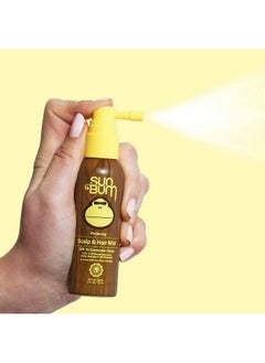Sun Bum Original Spf 30 Sunscreen Scalp And Hair Mist I Vegan And Hawaii 104 Reef Act Compliant (Octinoxate Oxybenzone Free) I Broad Spectrum Uva/Uvb Sunscreen Spray With Vitamin E I 2 Oz  - Image 3