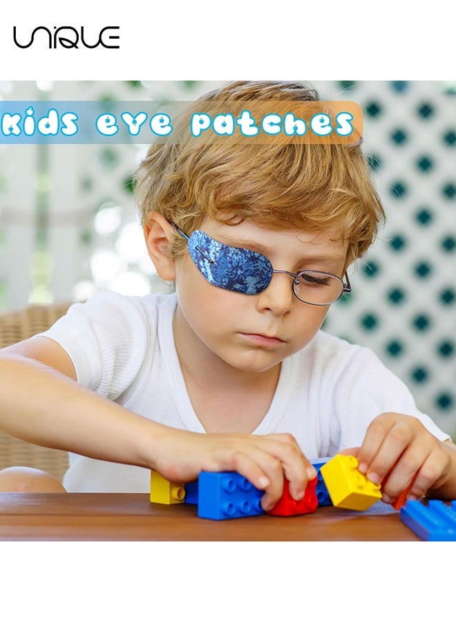 Unique 10Pcs Eye Patch for Kids | Soft Adjustable Eye Patches for Lazy Eye | Eyepatch for Glasses Fits Right & Left Eyes | Ideal for Amblyopia & Strabismus Therapy - Image 5