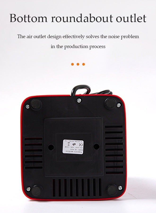 DUNISO Hot air popcorn machine, home mini popcorn machine，children's DIY electric popcorn machine, non stick inner pot, no need for oil and water, suitable for families, cafes, restaurants, and gatherings - Image 5