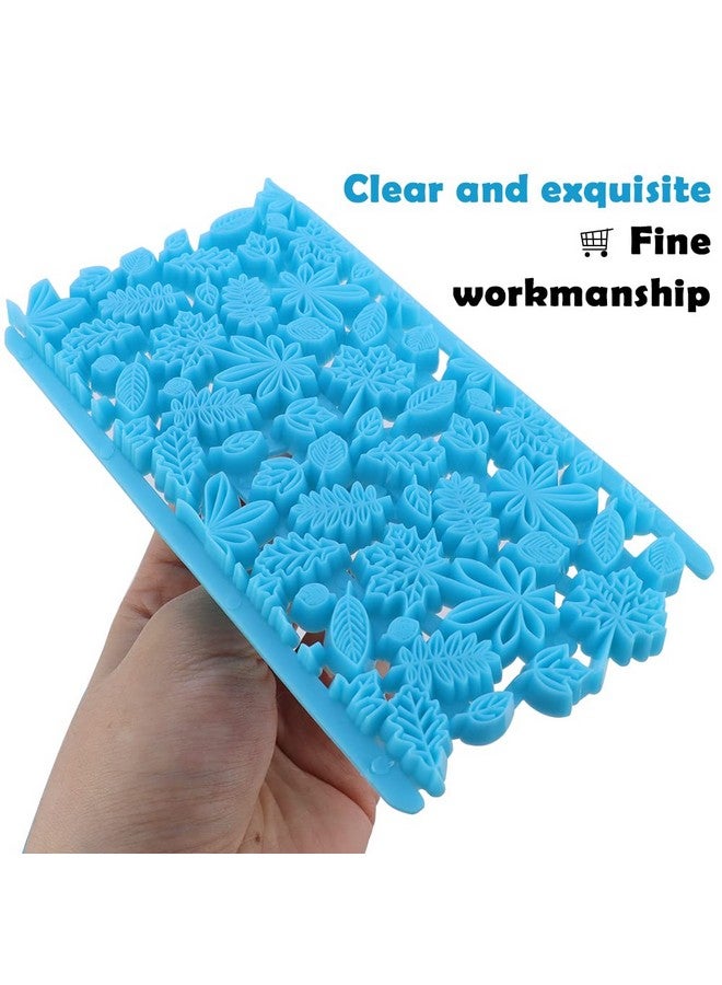 Hengke 5 Pcs Cake Fondant Embossing Mould Cake Decor Fondant Impression Mold Set Different Patterns Fondant Embosser Baking Decoration Mold For Fondant Cake Candy Chocolate Cookie Cupcake - Image 4