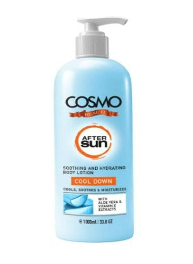 COSMO Cool Down After Sun Soothing & Hydrating Lotion For Unisex, 1000ML 
