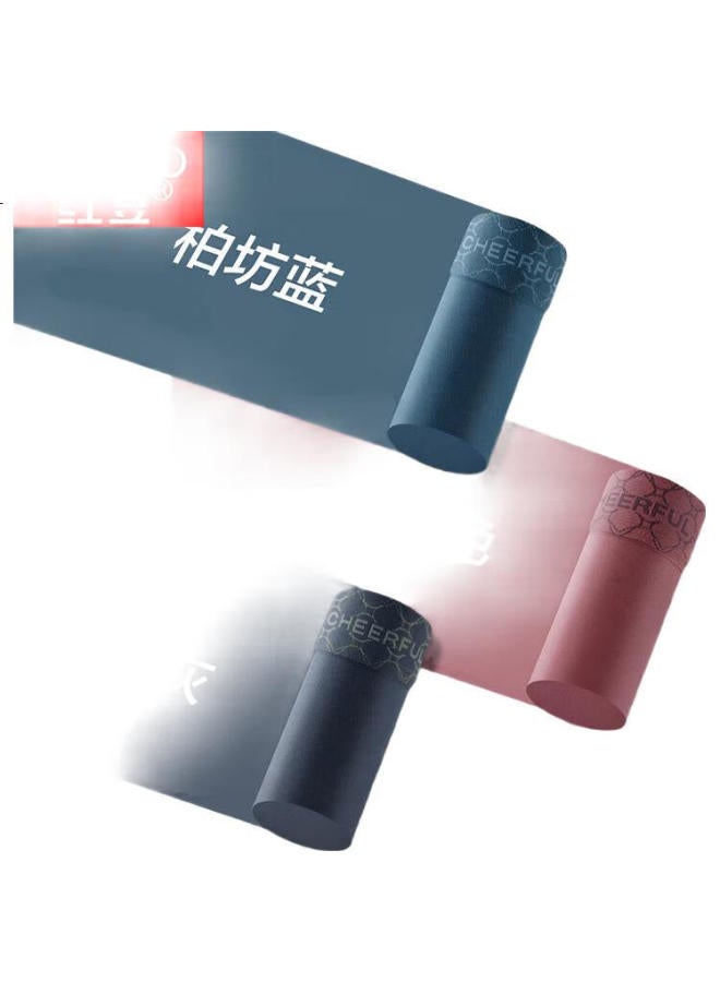 HOdo Hongdou Modal Men'S Underwear, Spring And Summer Antibacterial Silky Men'S Underwear, Combination One, Xl(175) - Image 2