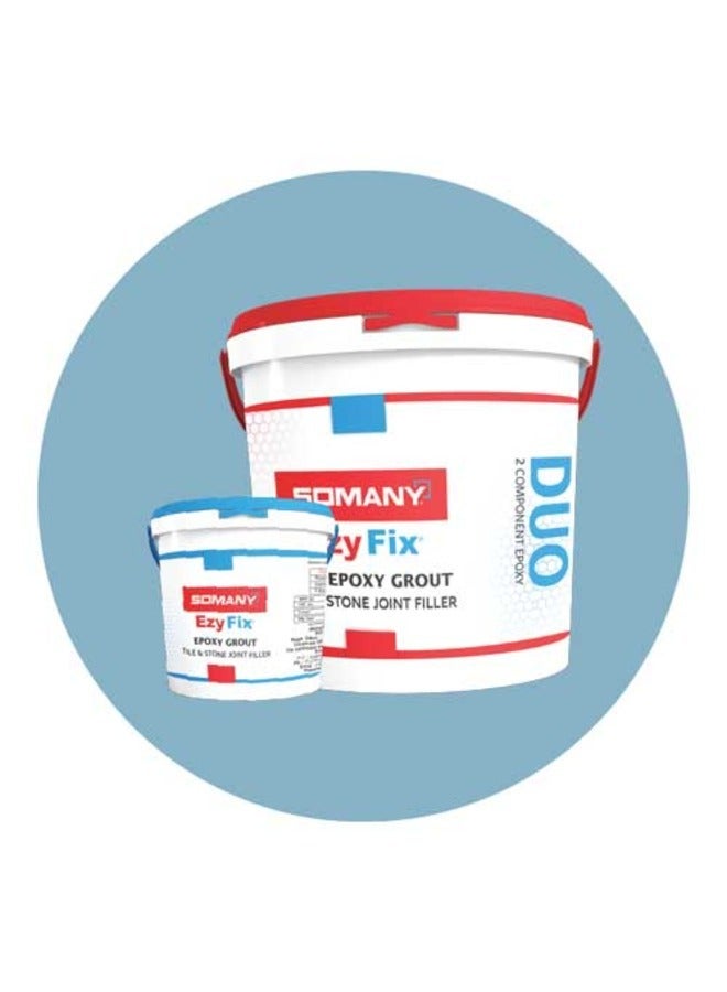 سوماني 1 كجم إيبوكسي جراوت - حشو بلاط وحجر عالي القوة ومقاوم للماء لبلاط السيراميك والمزجج والرخام والفسيفساء - علاج سريع ومقاوم للبقع - Image 1