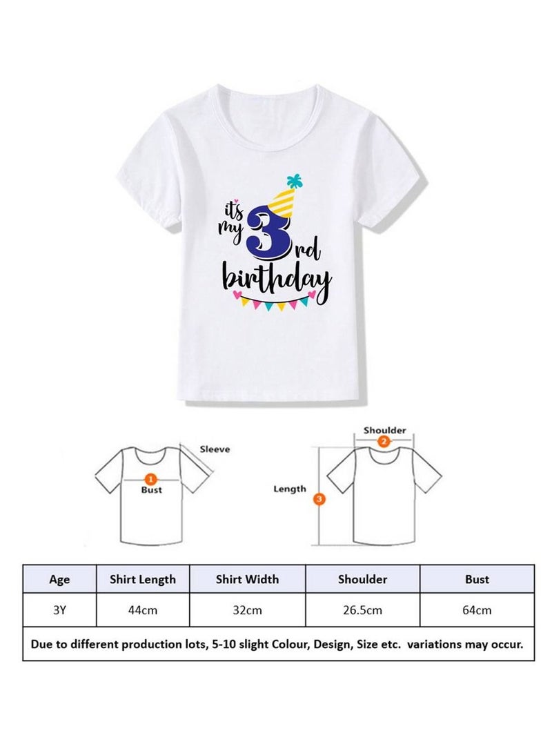 We Happy Its My Birthday Boys and Girls Party Costume T-shirt - Image 2