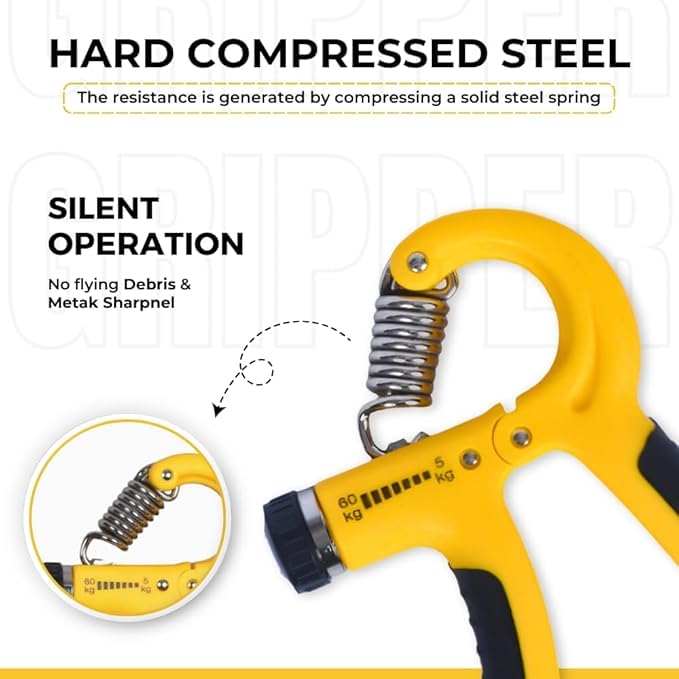 PRO365 Adjustable Hand Gripper – Advanced Grip Strength Trainer for Endurance, Flexibility & Wrist Health | Precision Resistance for Hand Rehab, Fitness & Muscle Building - Image 4