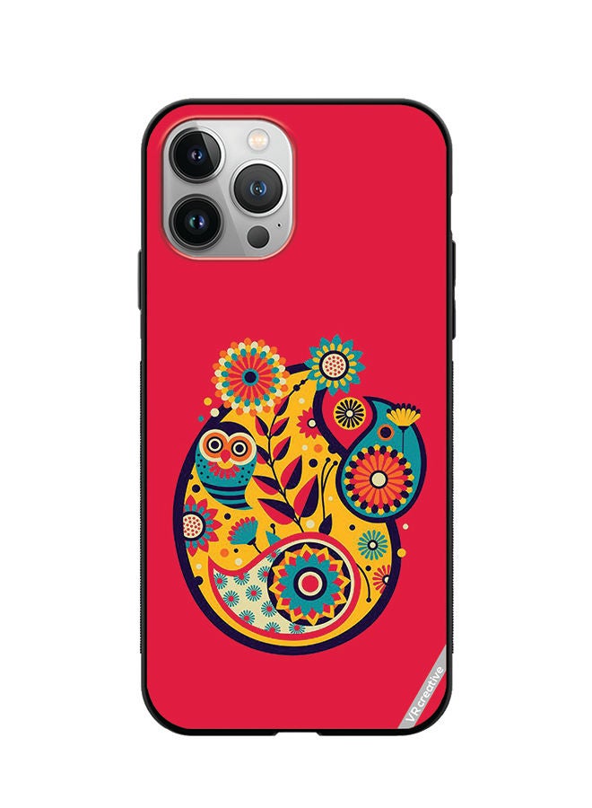 VR CREATIVE Protective Case Cover For Apple iPhone 11 Pro Mandala Art Design Multicolour - Image 1
