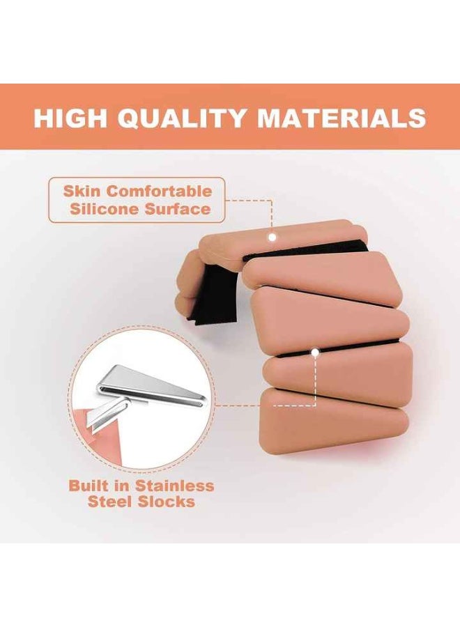 ريحني أوزان الكاحل والمعصم القابلة للتعديل للتدريب المقاوم تقوية وتحمل محسّن - Image 5