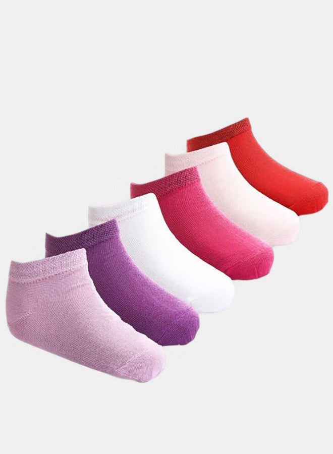 Set Of (6) Ankle Socks - For Kids